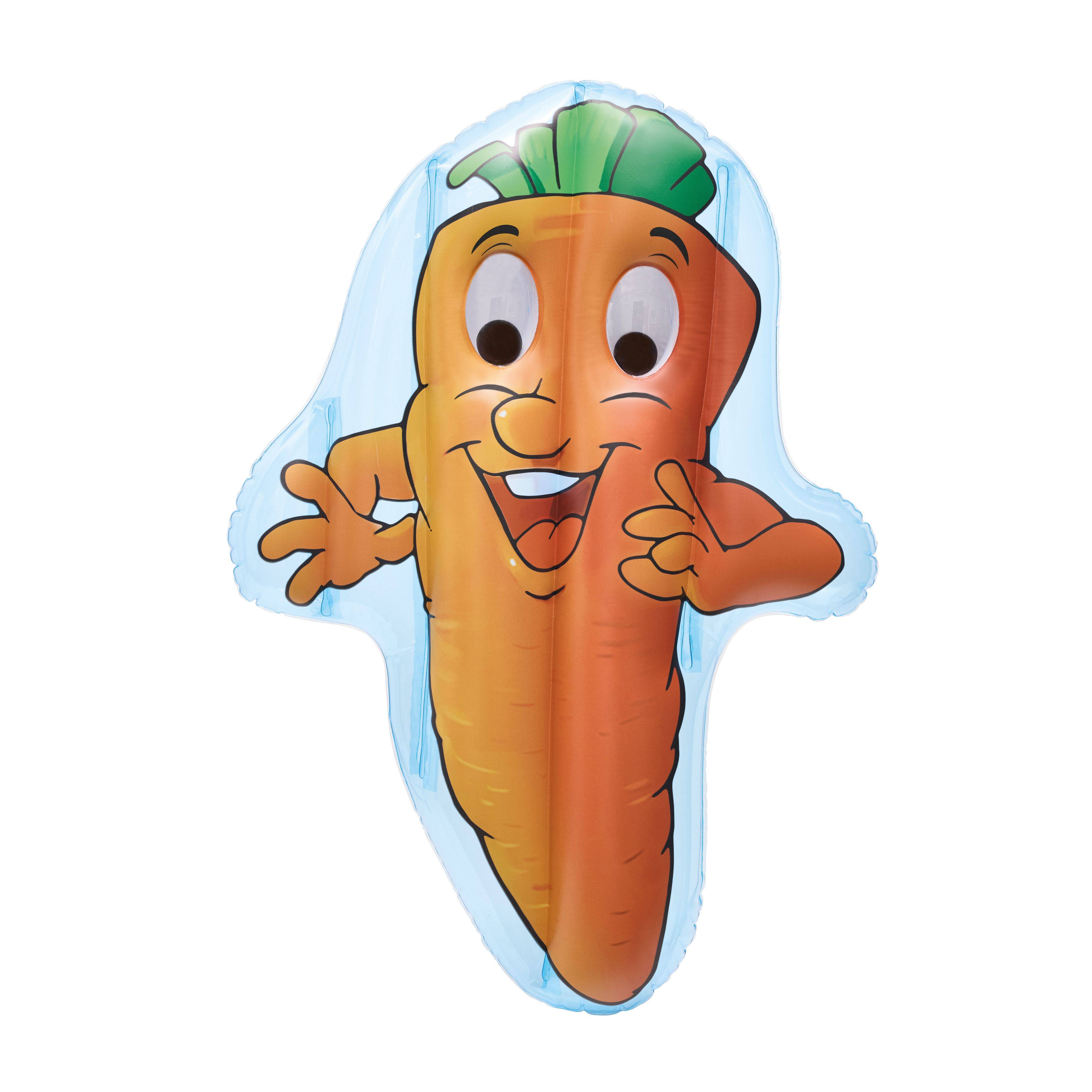 Happy People 16690 - Kinderluftmatratze - Lotti Karotti (orange, 80x54x11cm) Luftmatratze