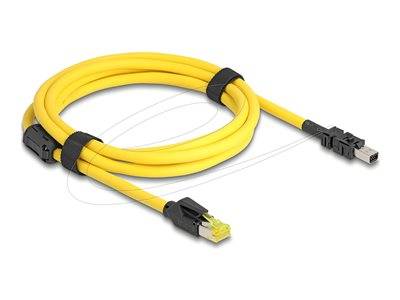 DELOCK Kabel RJ45 Stecker Cat.6 zu Mini I/O8 Pin D-Form Typ2 Patchkabel