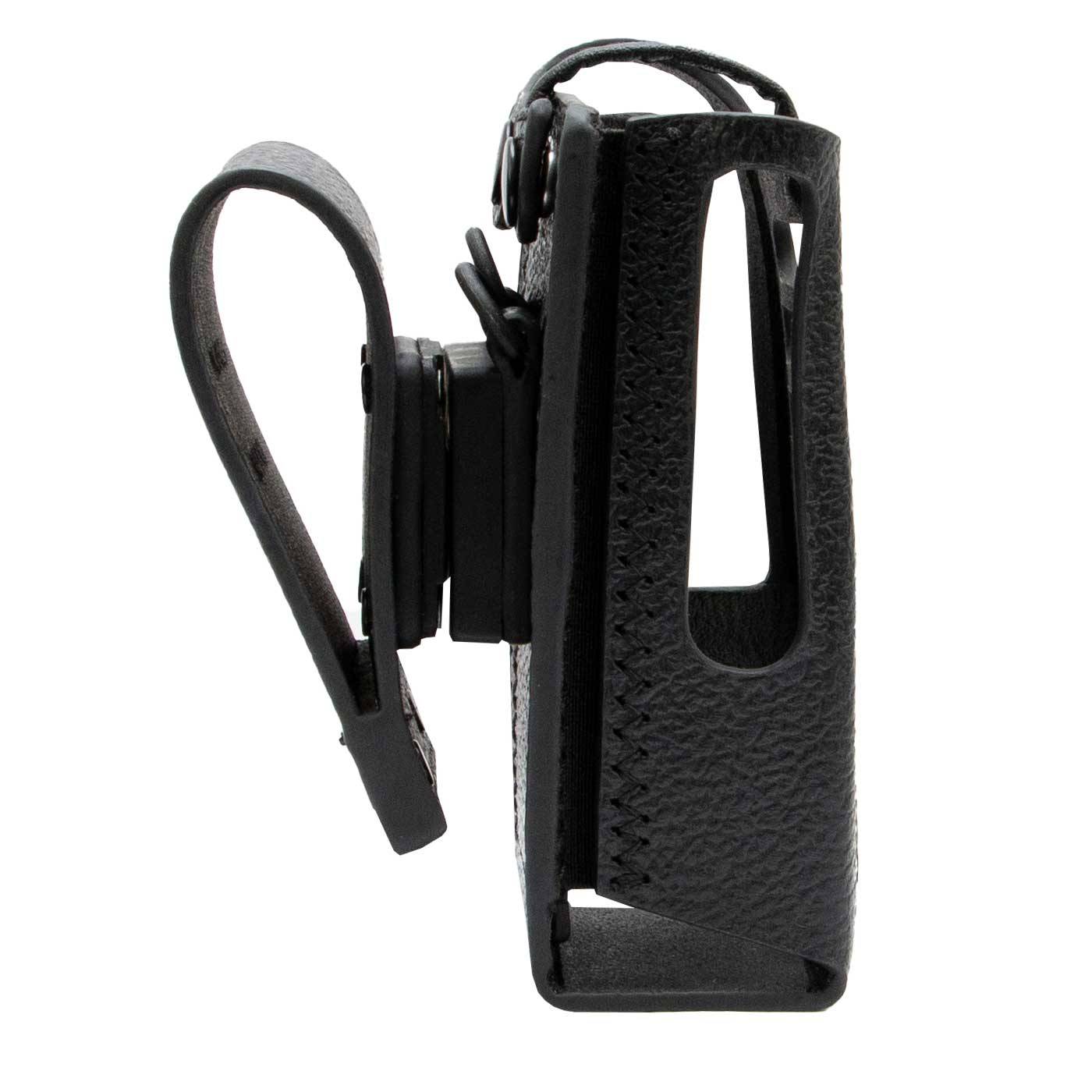 Motorola Ledertasche für R5 NKP mit drehbarer Gürtelschlaufe PMLN8665A