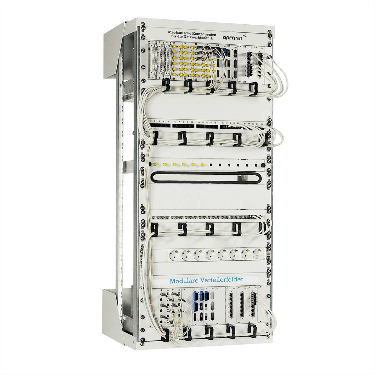 APRANET 19"-Wandrack, offenes 19"-Gestell