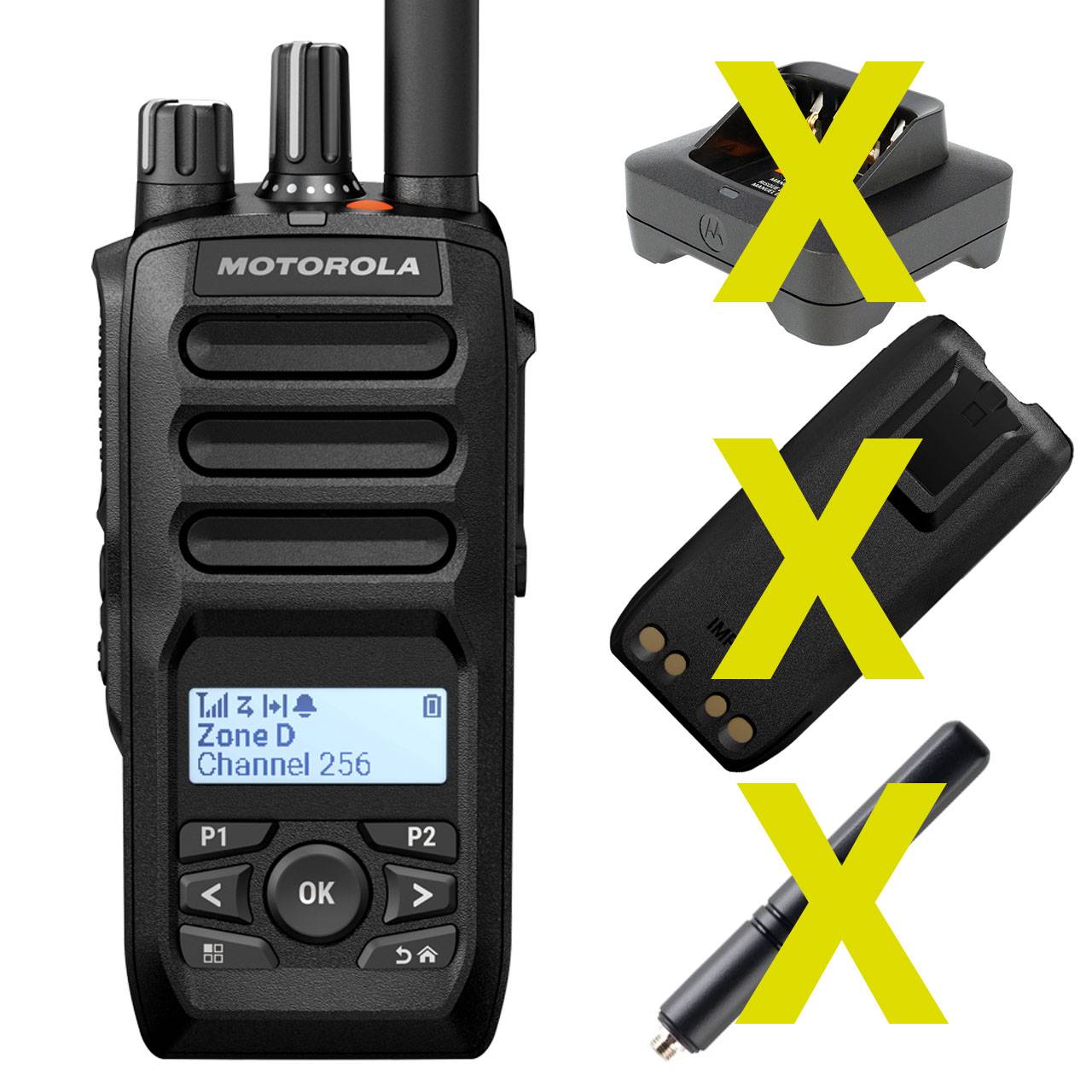 Motorola R5 Handfunkgerät UHF LKP - ohne Zubehör MDH07RDH9WA1AN