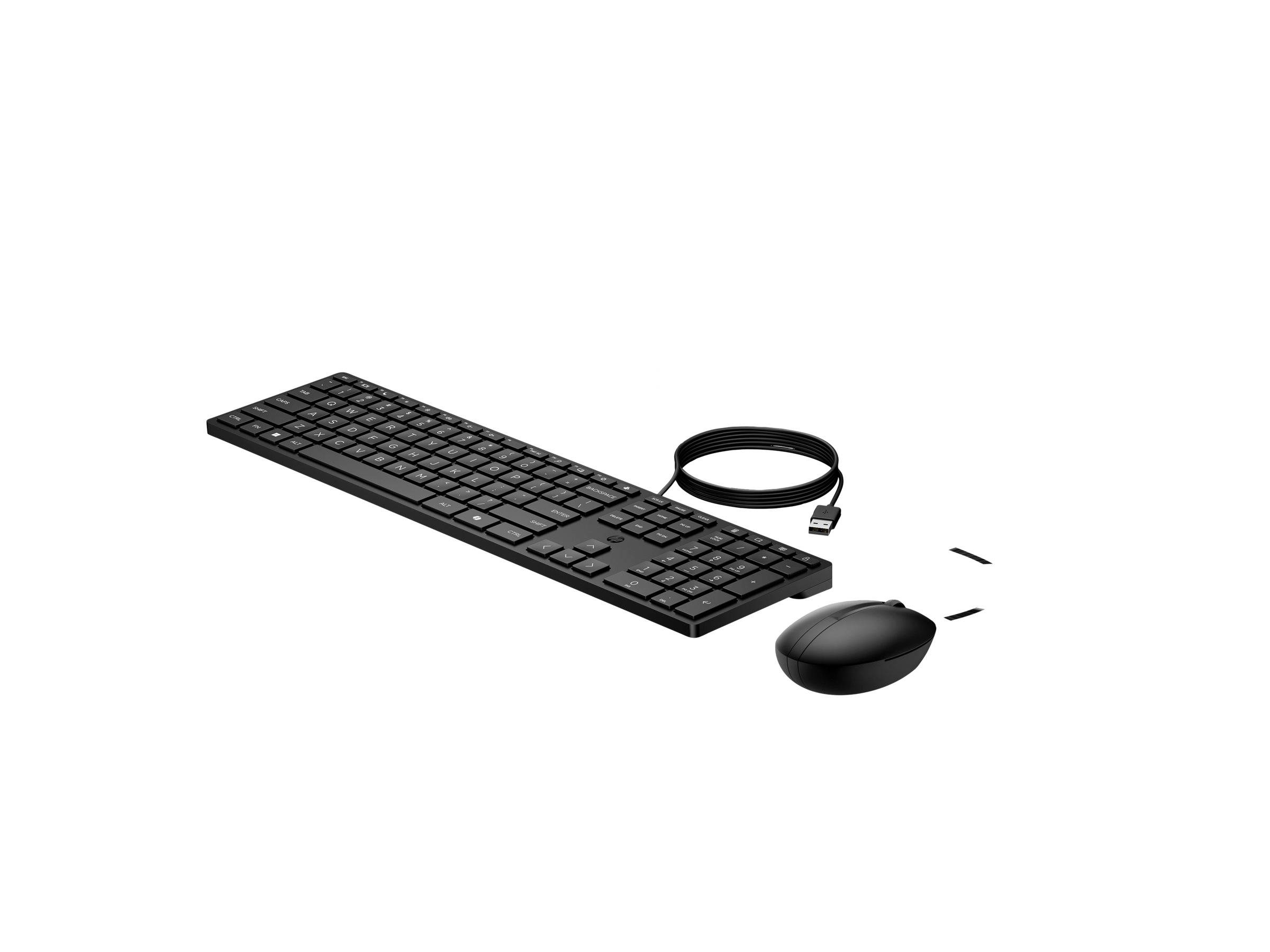 HP Desktop 320MK - Tastatur-und-Maus-Set - full size