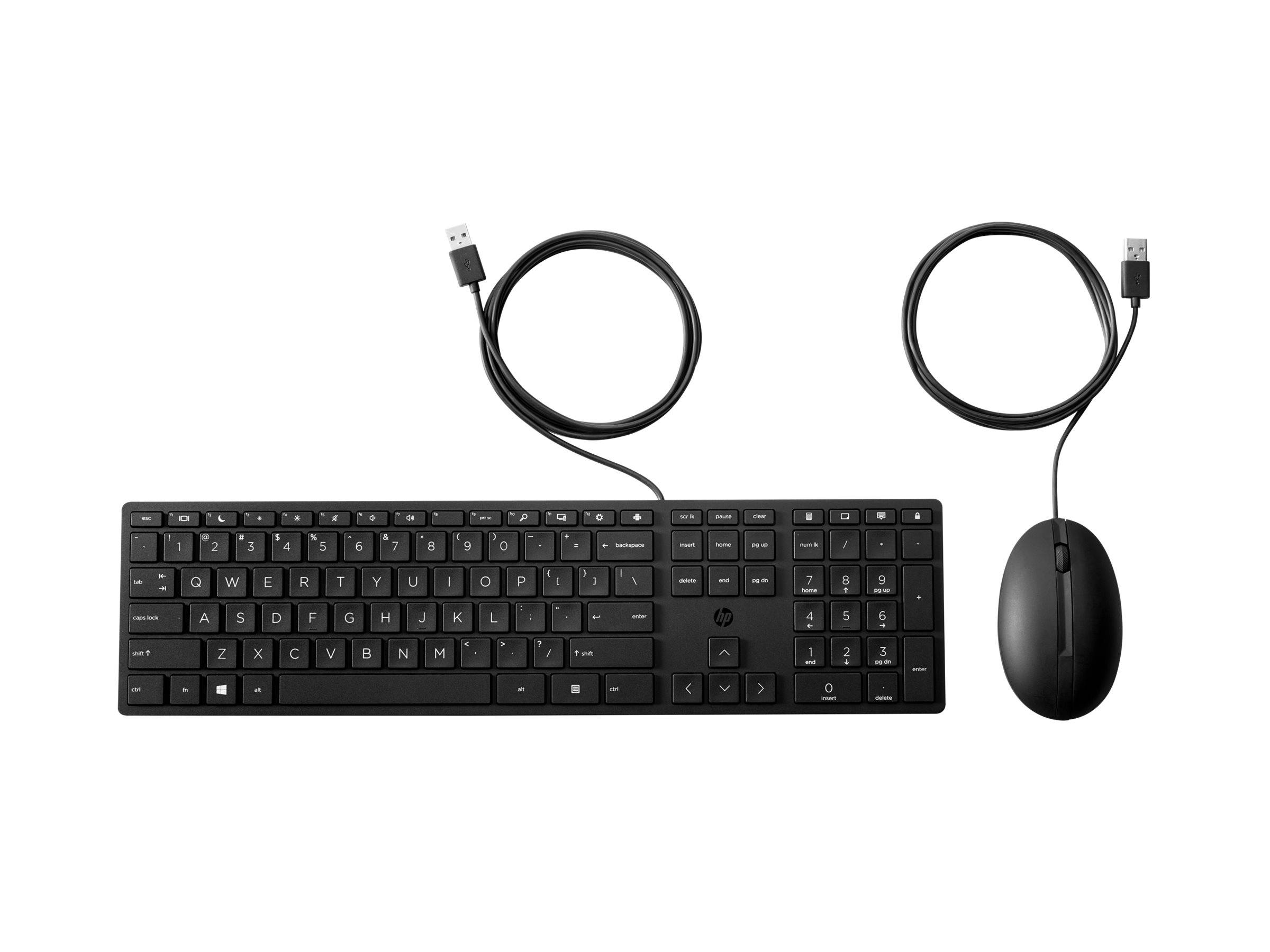 HP Desktop 320MK - Tastatur-und-Maus-Set - full size