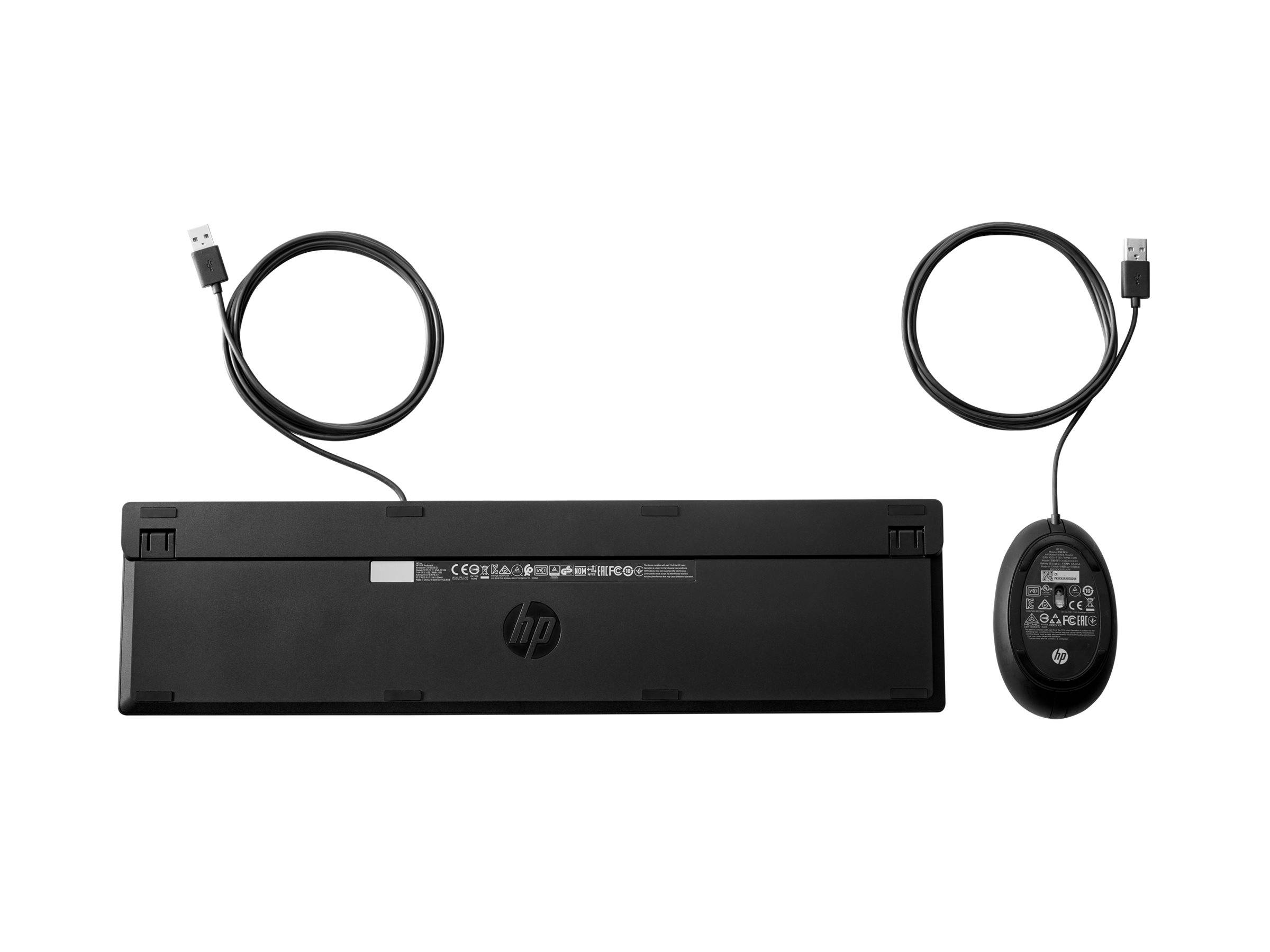 HP 320MK Kabelgebunden USB-A Copilot Taste Schwarz