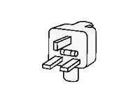 Lenovo - Stromkabel - BS 1363 (M) zu power IEC 60320 C13