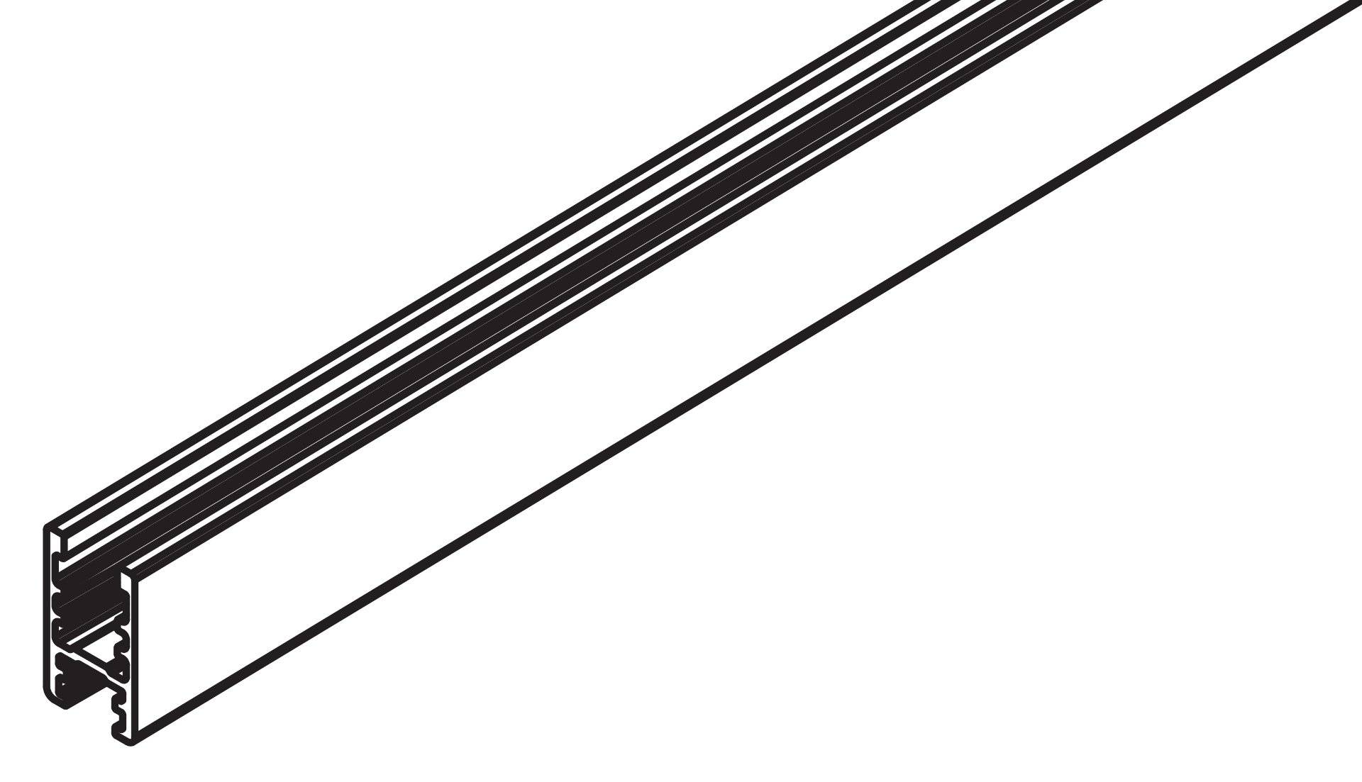 Diagonale schwarze Linien auf weißem Hintergrund, die ein Muster bilden. Die Linien sind parallel, gleichmäßig verteilt und verlaufen von oben links nach unten rechts.