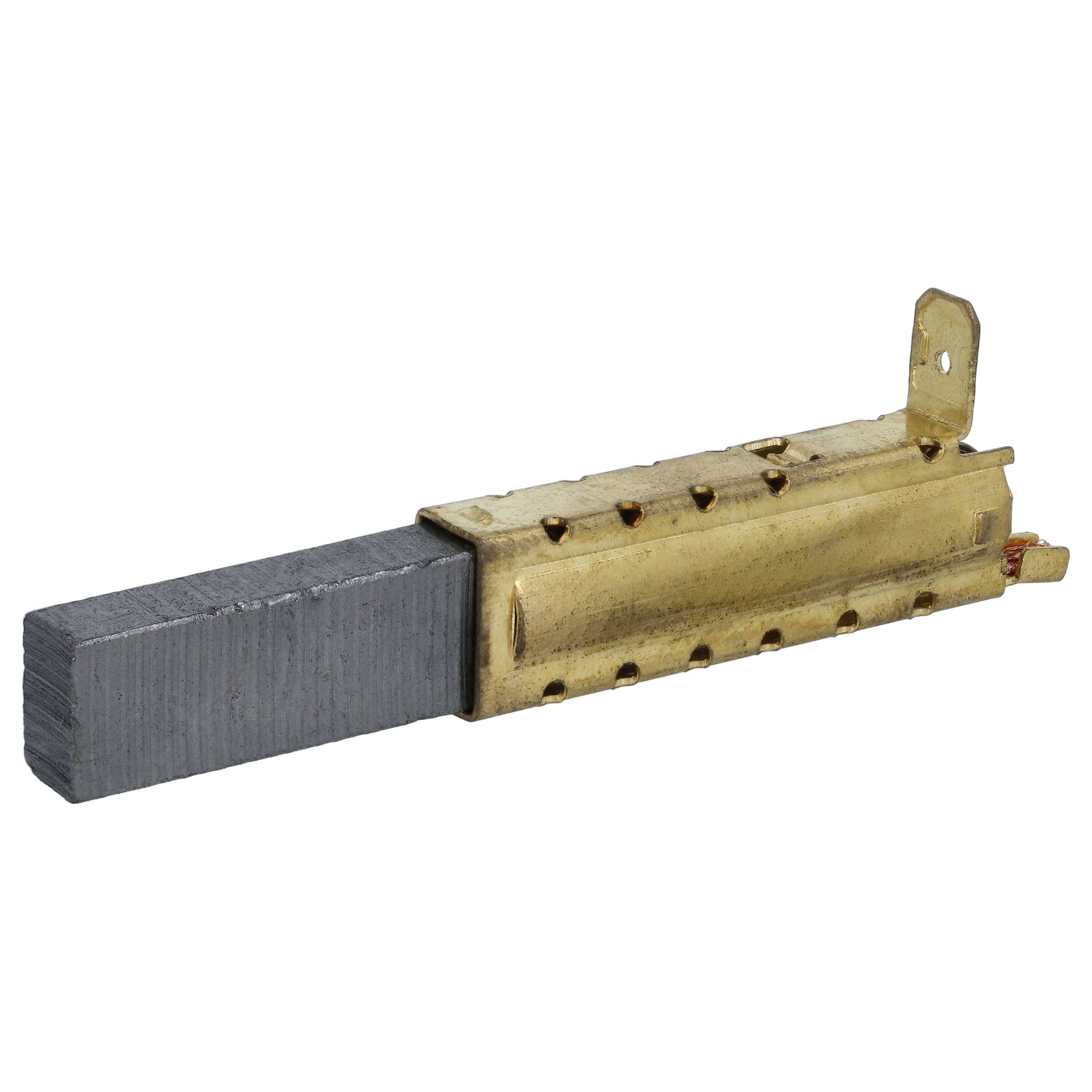 vhbw 2x Kohlebürste 6,3 x 11 x 32 mm kompatibel mit Kärcher 1.146-401.0, 1.146-611.0, 1.146-411.0, 1.146-701.0, 1.146-612.0 Staubsauger