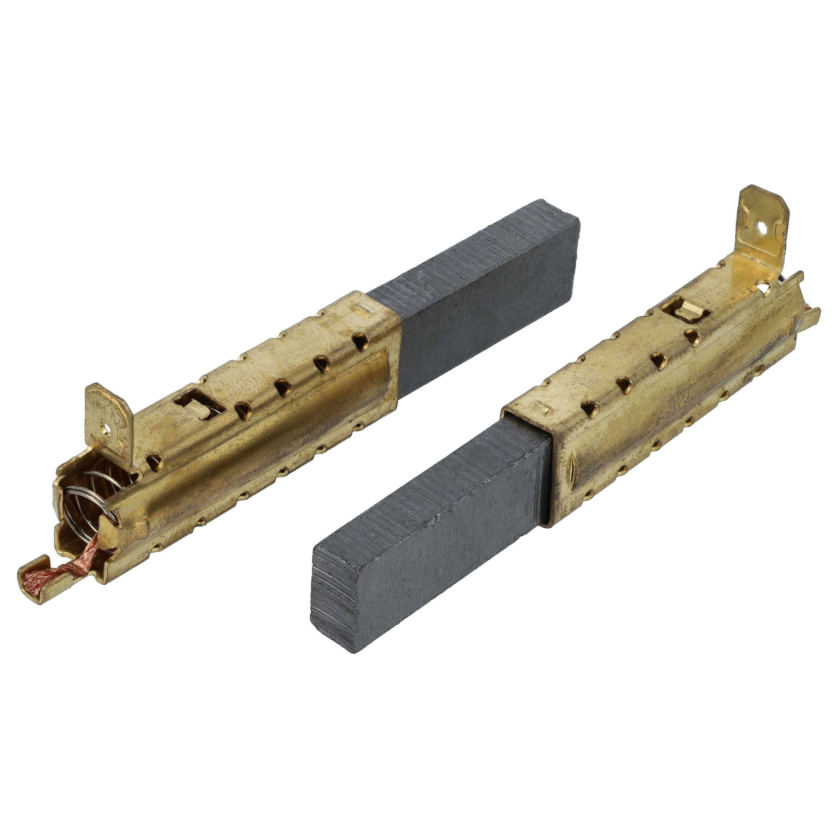 vhbw 2x Kohlebürste 6,3 x 11 x 32 mm kompatibel mit Kärcher 1.146-401.0, 1.146-611.0, 1.146-411.0, 1.146-701.0, 1.146-612.0 Staubsauger