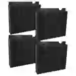 vhbw 4x Aktivkohlefilter kompatibel mit Zanussi ZHC92341XA, ZHC6846XA, ZHC9235X, ZHC9234X, ZHC62660WA, ZHC6454X, ZHC62661XA Dunstabzugshaube vhbw 4x Aktivkohlefilter kompatibel mit Zanussi ZHC92341XA, ZHC6846XA, ZHC9235X, ZHC9234X, ZHC62660WA, ZHC6454X, ZHC62661XA Dunstabzugshaube