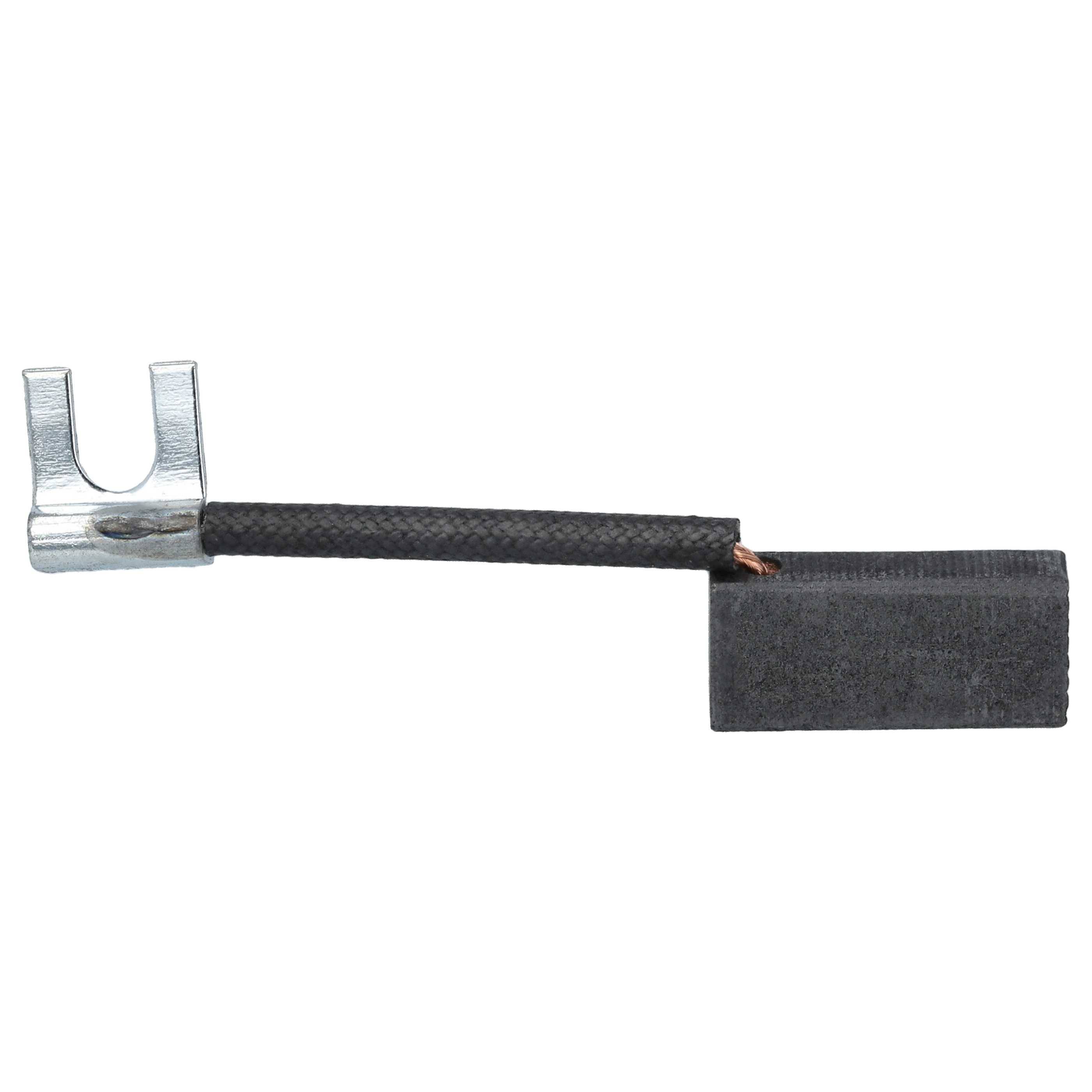 vhbw 2x Kohlebürste 5 x 8 x 17 mm kompatibel mit Fein ASg 648 Winkelschleifer, Bohrmaschine