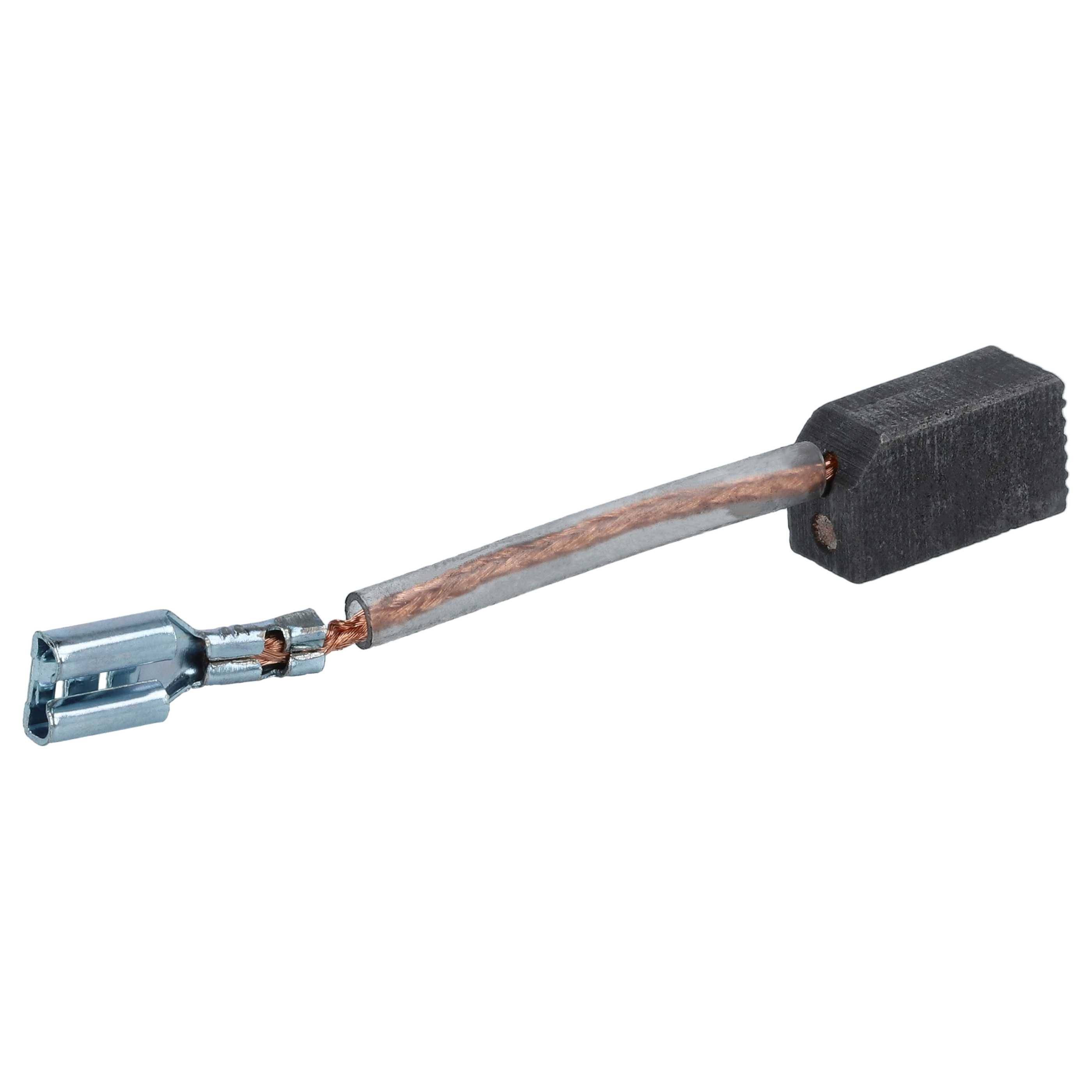 vhbw 2x Kohlebürste 6 x 8 x 14 mm kompatibel mit Fein Typ 72152800229 Bauschrauber