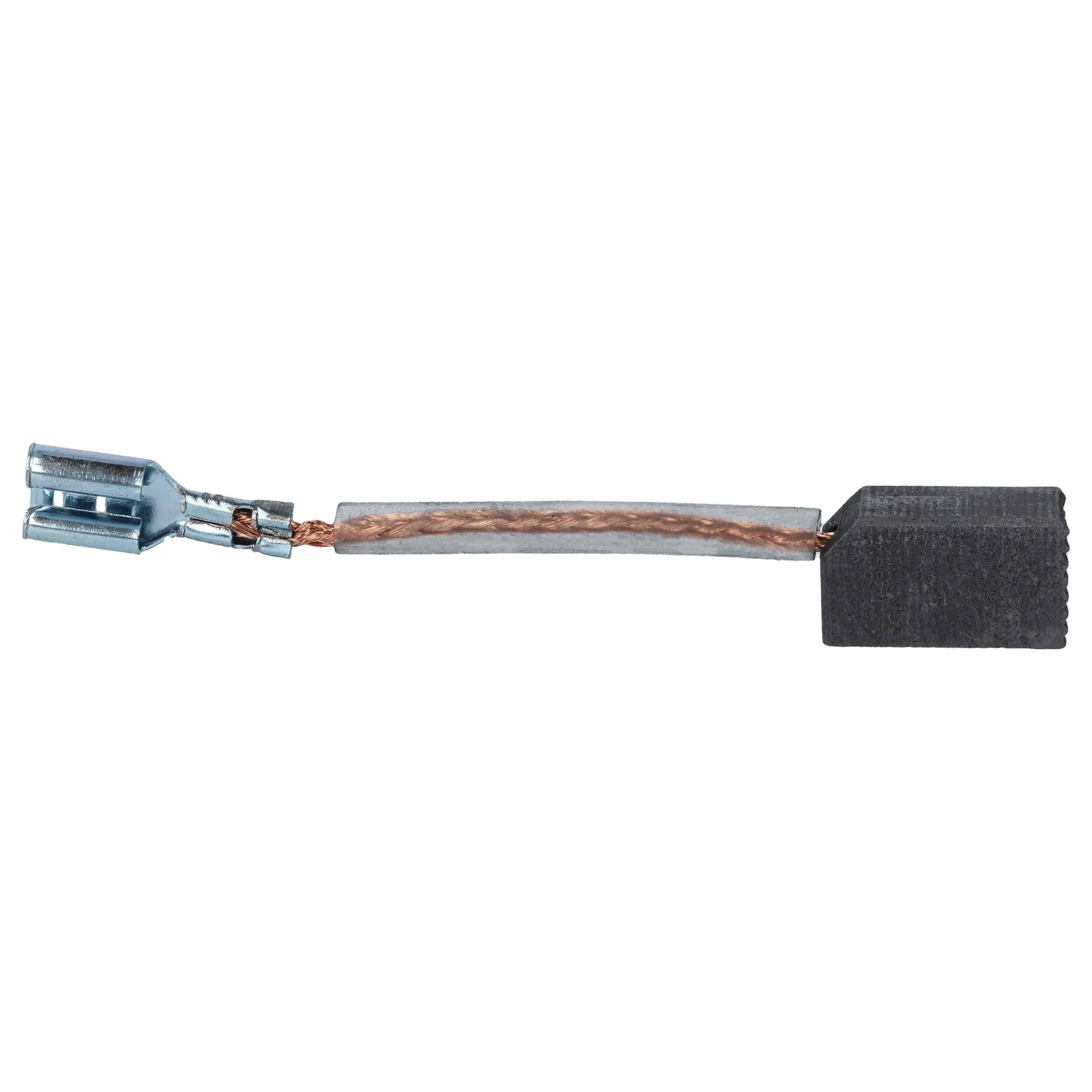 vhbw 2x Kohlebürste 6 x 8 x 14 mm kompatibel mit Fein Typ 72152800229 Bauschrauber