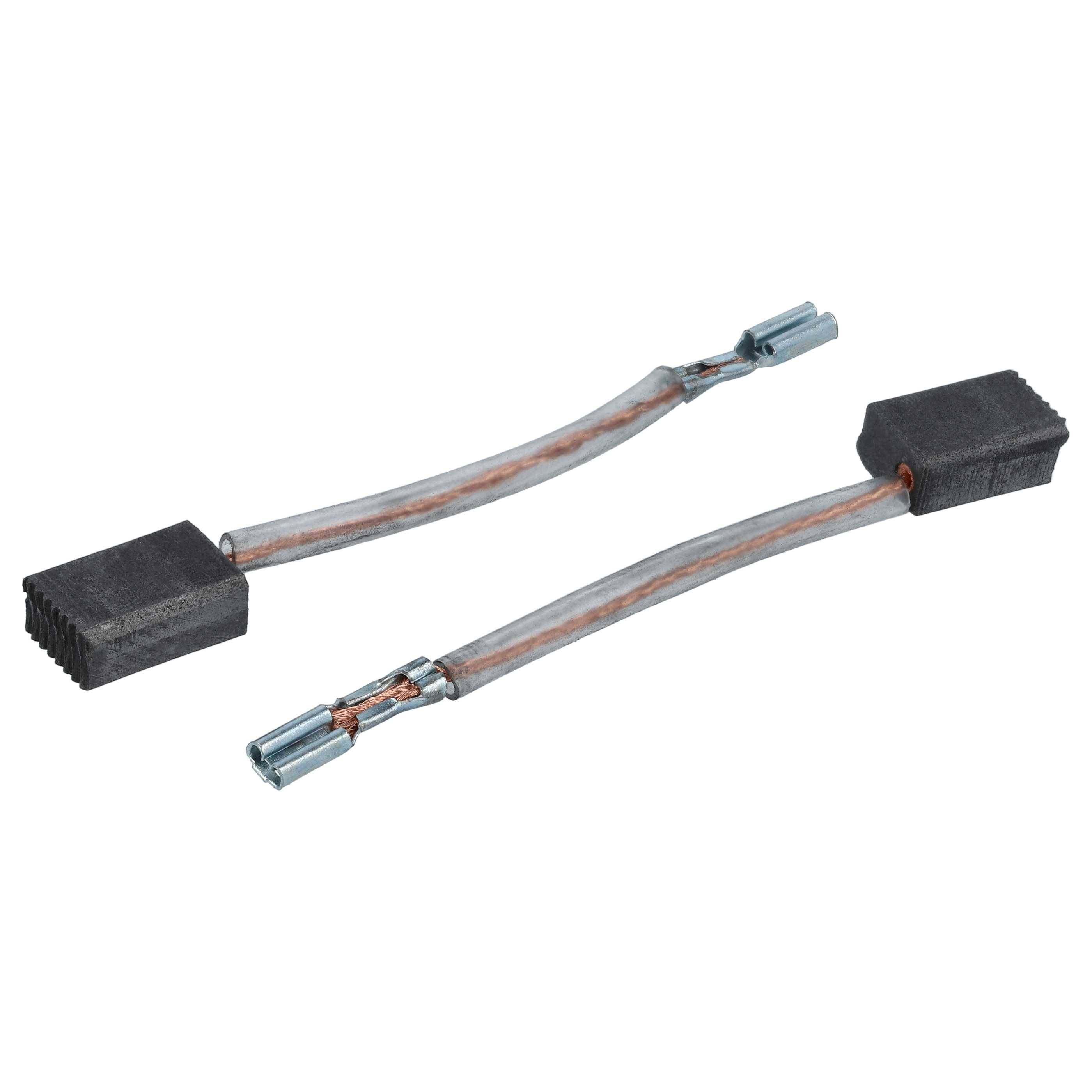vhbw 2x Kohlebürste 5 x 8 x 13 mm kompatibel mit Fein WSS 6.5-115 Multifunktionswerkzeug