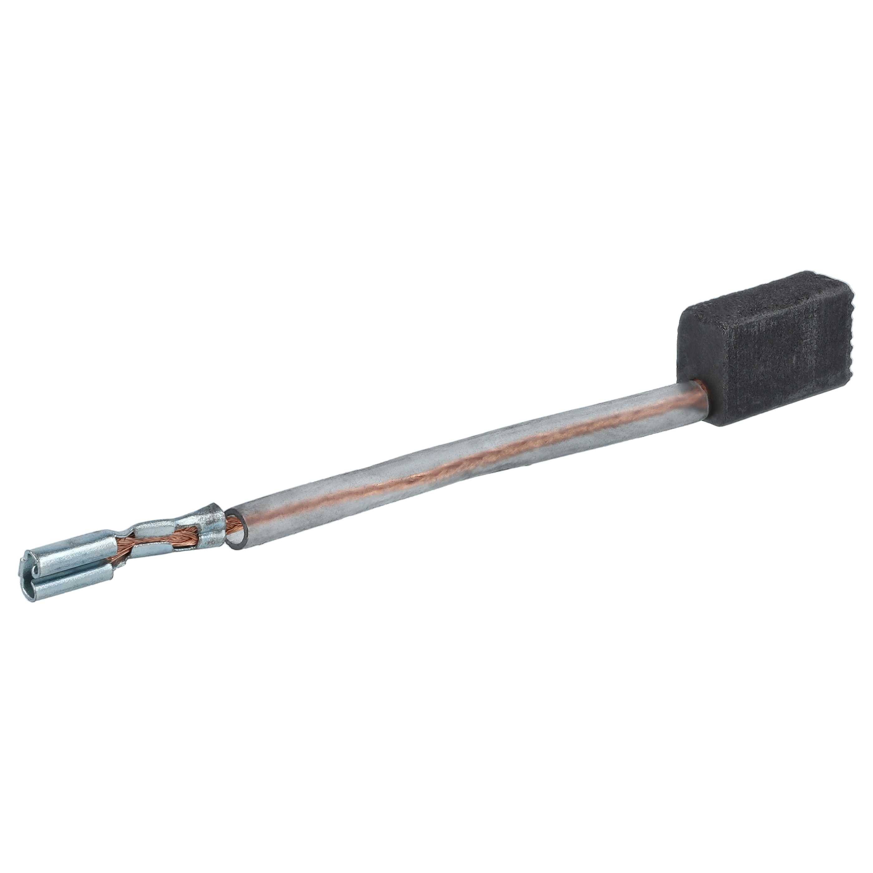 vhbw 2x Kohlebürste 5 x 8 x 13 mm kompatibel mit Fein AS te 638, tlxe 638, tlxe 639 Multifunktionswerkzeug