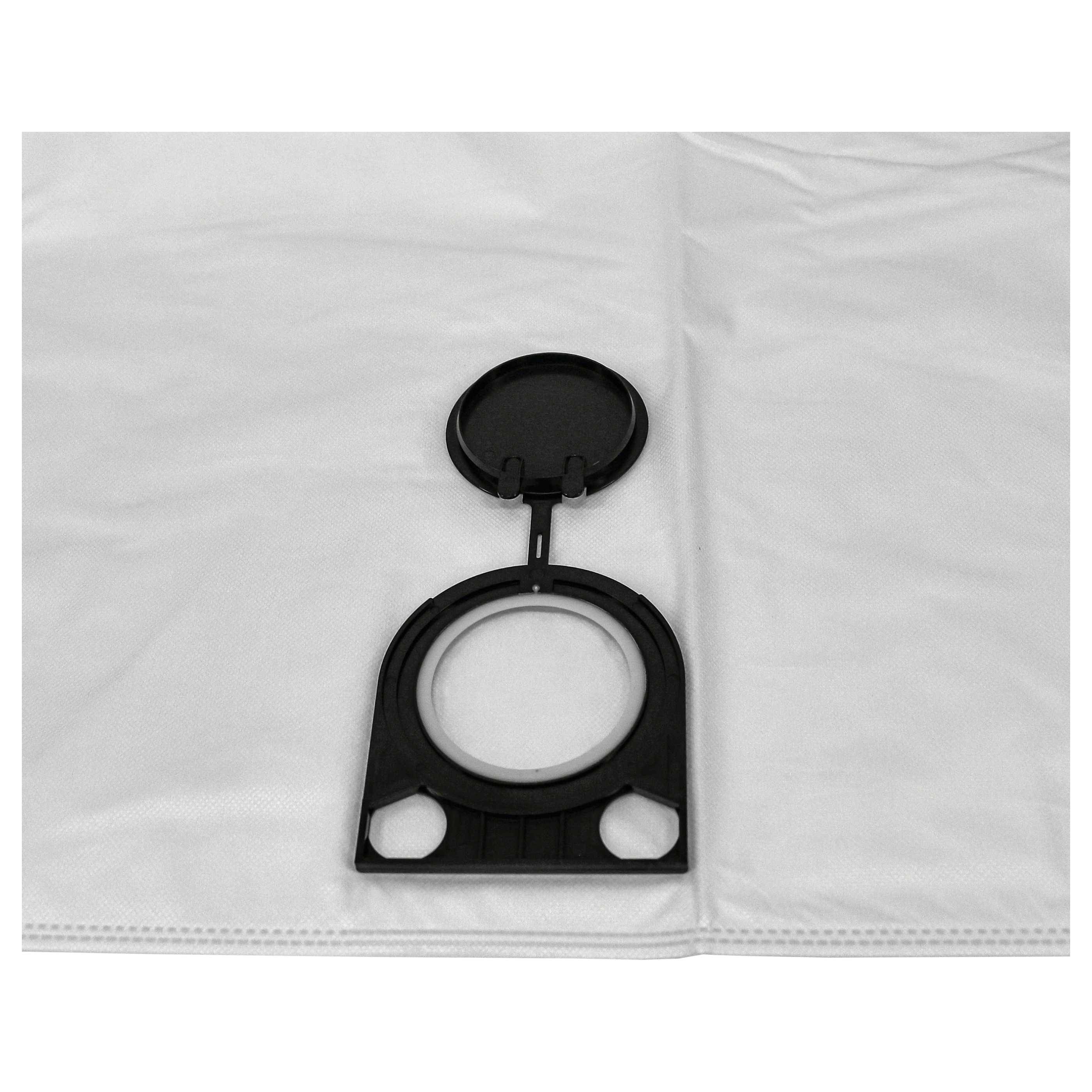 vhbw 10x Staubbeutel Ersatz für Milwaukee 4932373621 für Staubsauger - Vlies, 78,5cm x 52cm Weiß