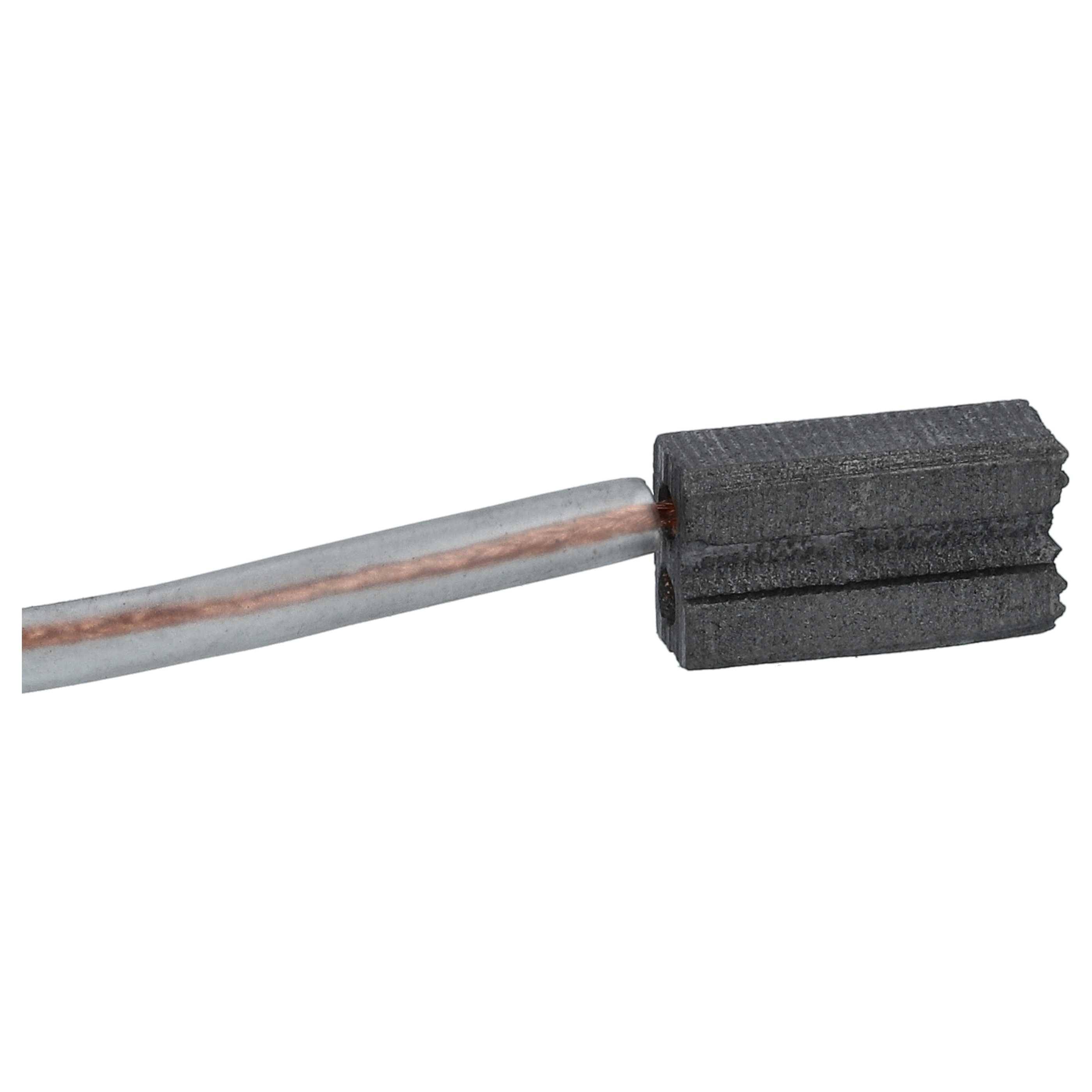 vhbw 2x Kohlebürste 5 x 8 x 14 mm kompatibel mit Fein RSs 638-6, 638-7, 638-5 Stichsäge