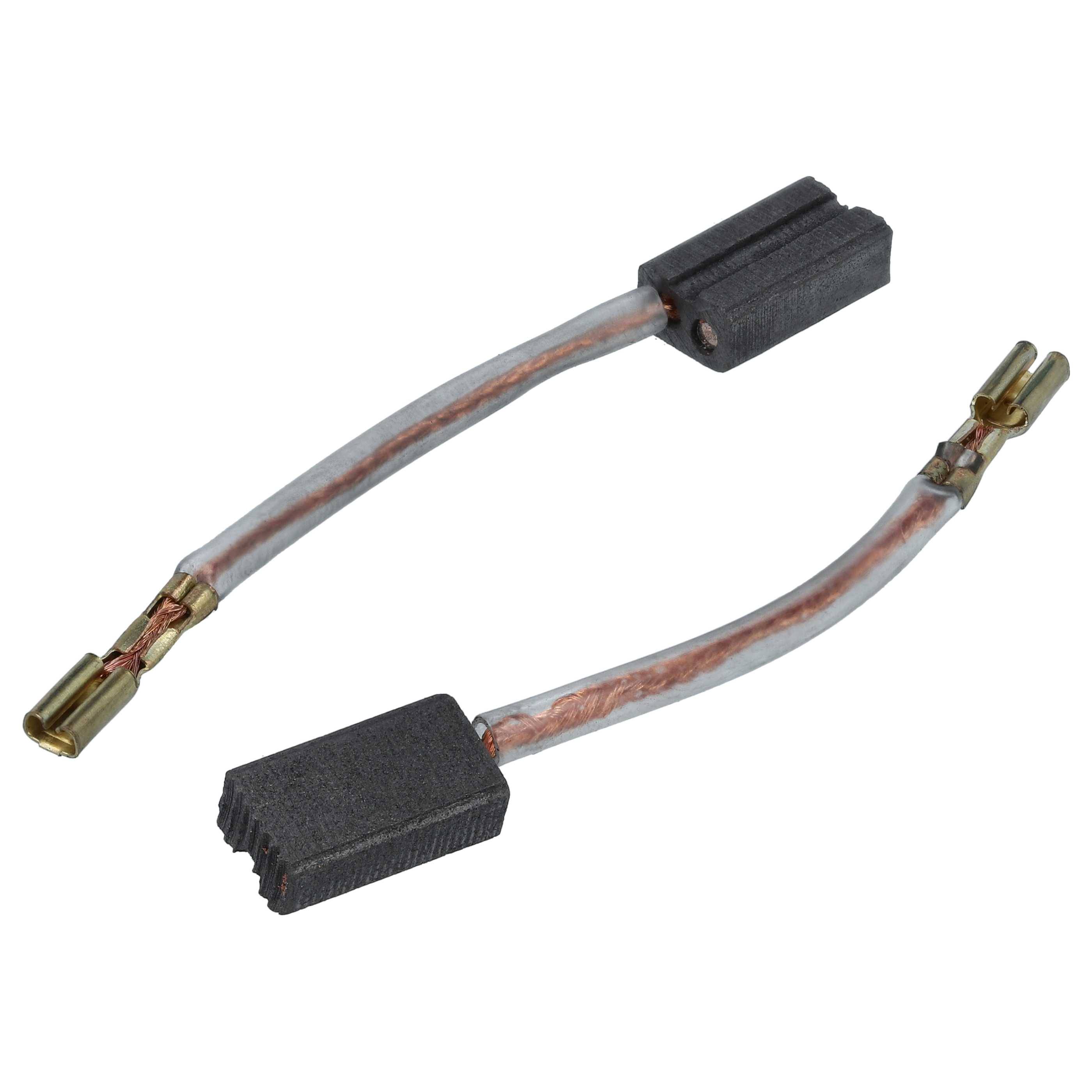 vhbw 2x Kohlebürste 5 x 8 x 14 mm kompatibel mit Fein ASb 658-1, 658-1 EC 2 Bohrmaschine