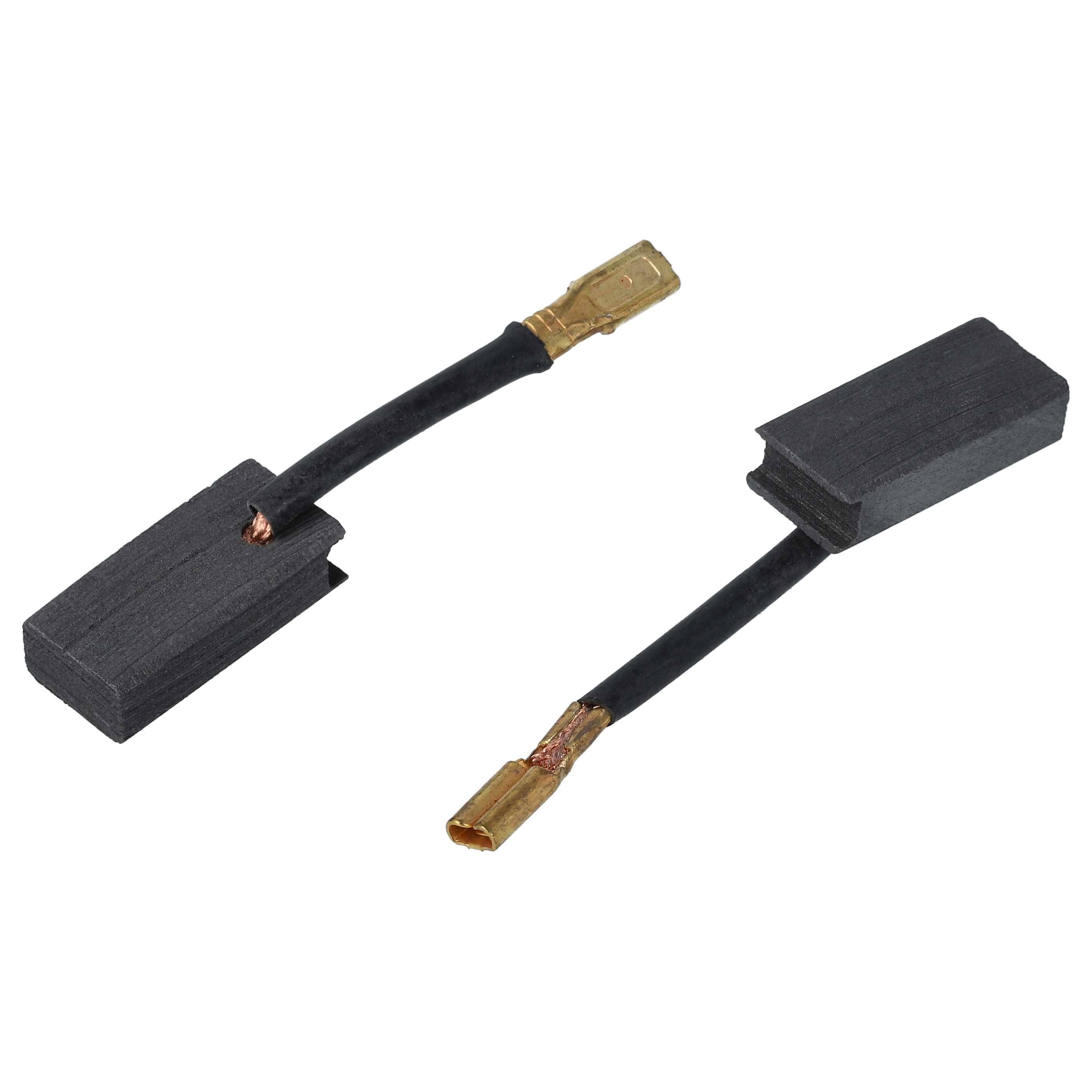 vhbw 2x Kohlebürste 5 x 8,5 x 18,5 mm kompatibel mit Bosch GNA 2 Elektrowerkzeug