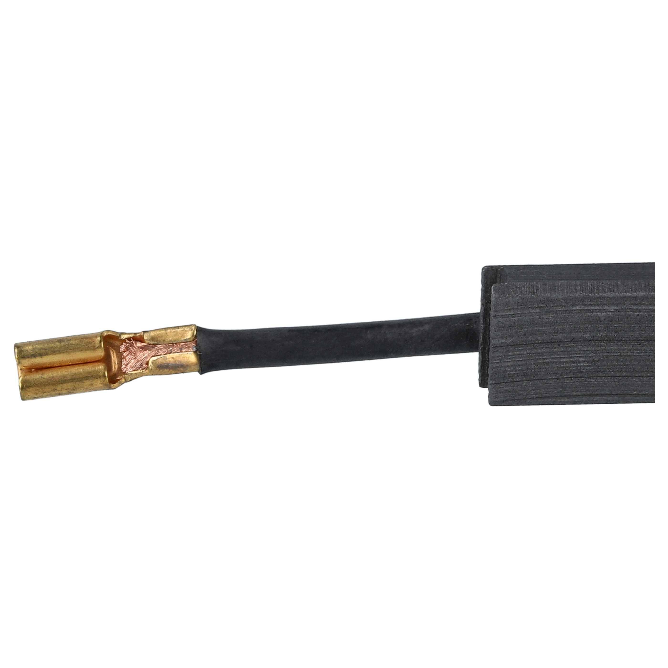 vhbw 2x Kohlebürste 5 x 8,5 x 18,5 mm Ersatz für Flex 415782, 417491 für Elektrowerkzeug