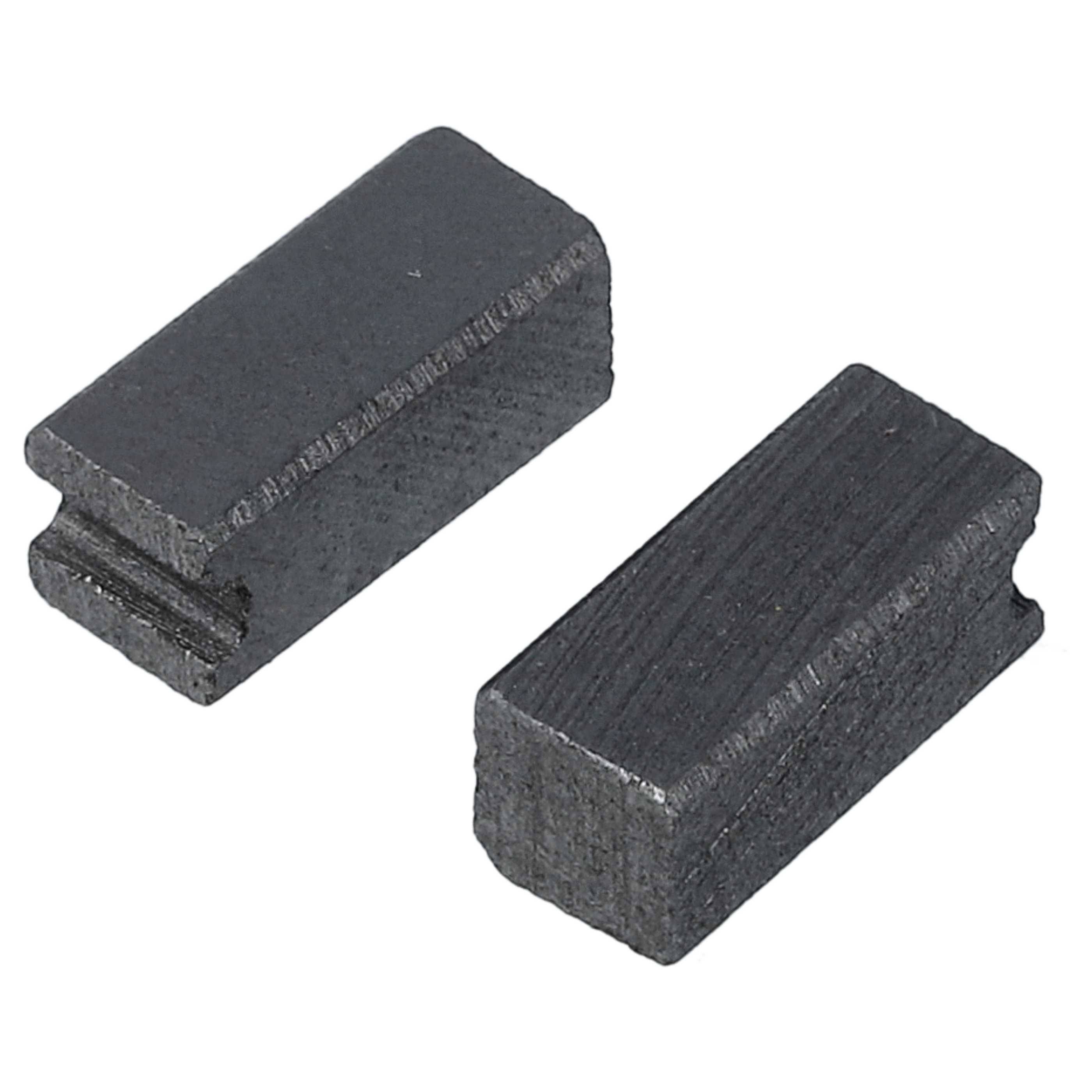 vhbw 2x Kohlebürste 5 x 5 x 10 mm kompatibel mit Stiga AR1 500 Mähroboter, Rasenroboter