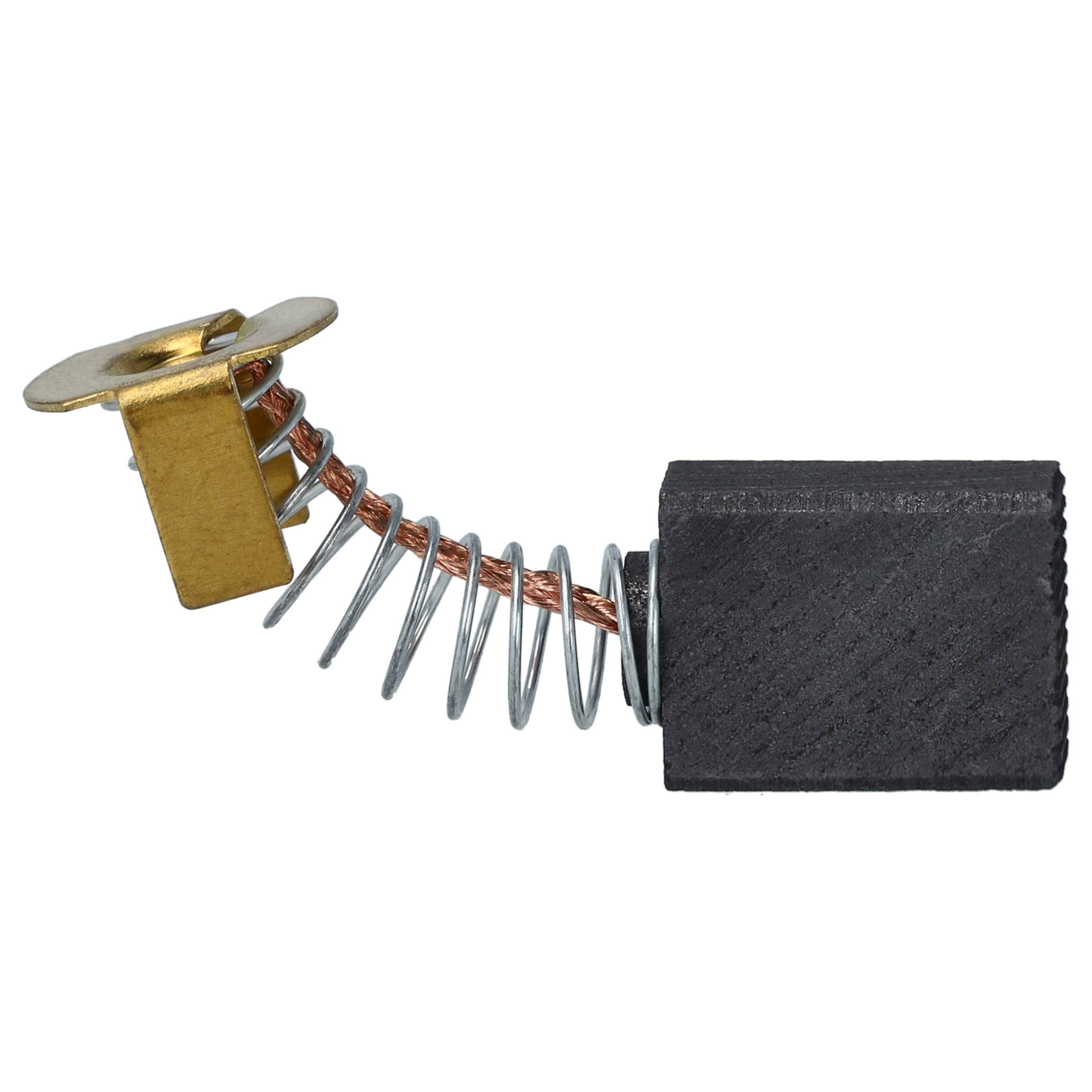 vhbw 2x Kohlebürste 6,5 x 13,5 x 17 mm kompatibel mit Bosch PTS 10 MK I, 10 Tischkreissäge, Gehrungssäge