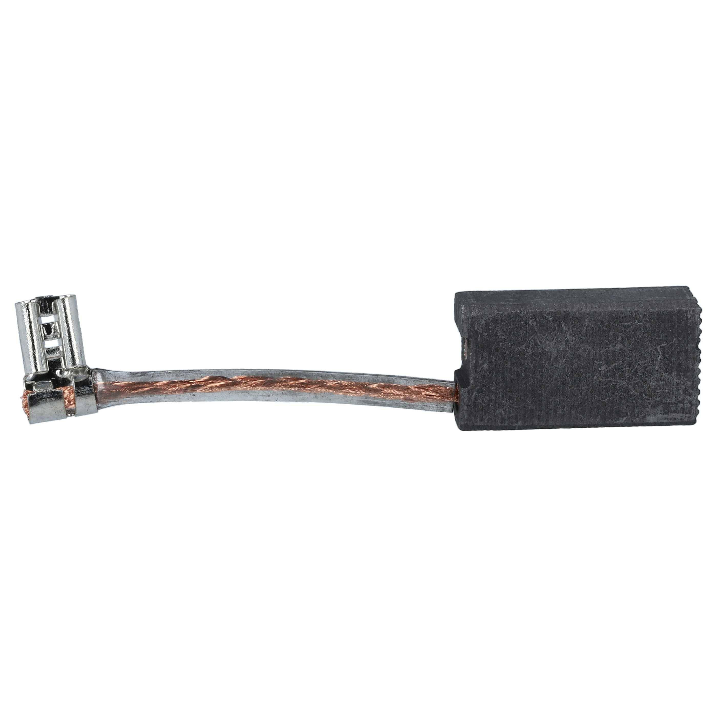 vhbw 2x Kohlebürste 6,2 x 12,5 x 23 mm kompatibel mit Bosch GCM 80 SJ, 800 SJ, 8 SDE, 8 SJL, 8000 SJ Kappsäge, Gehrungssäge