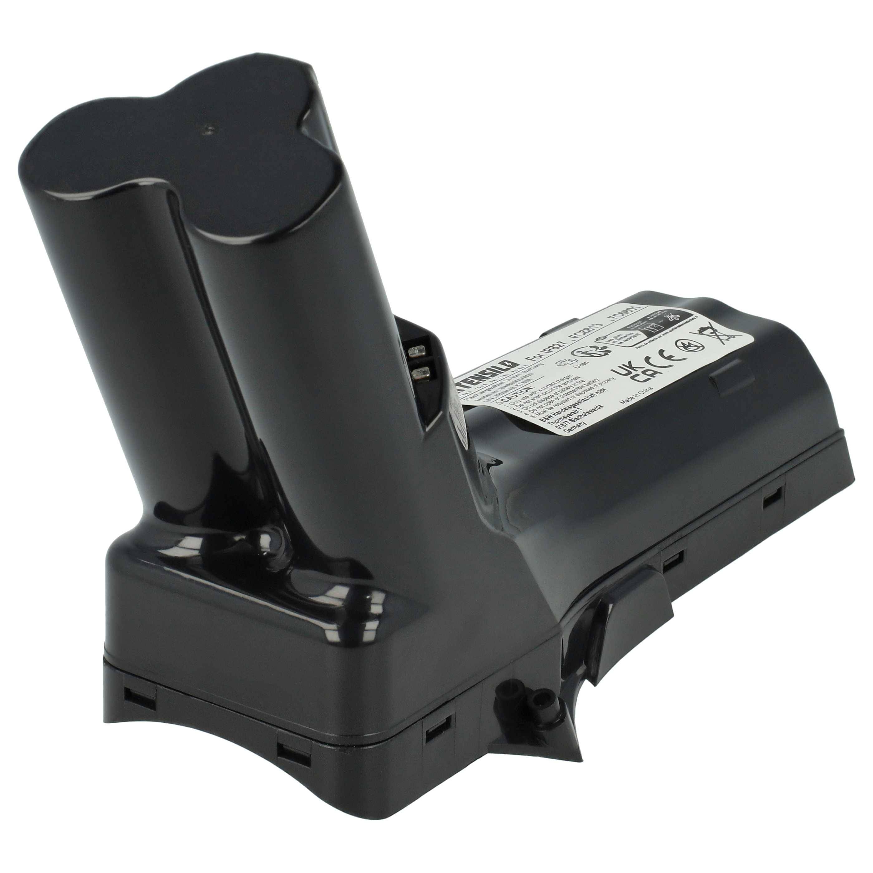 EXTENSILO Akku kompatibel mit Philips FC6813, FC6812/01 SpeedPro Max, FC6812, FC6812/82, FC6812/81, FC6801 Staubsauger (3200 mAh, 18 V, Li-Ion)