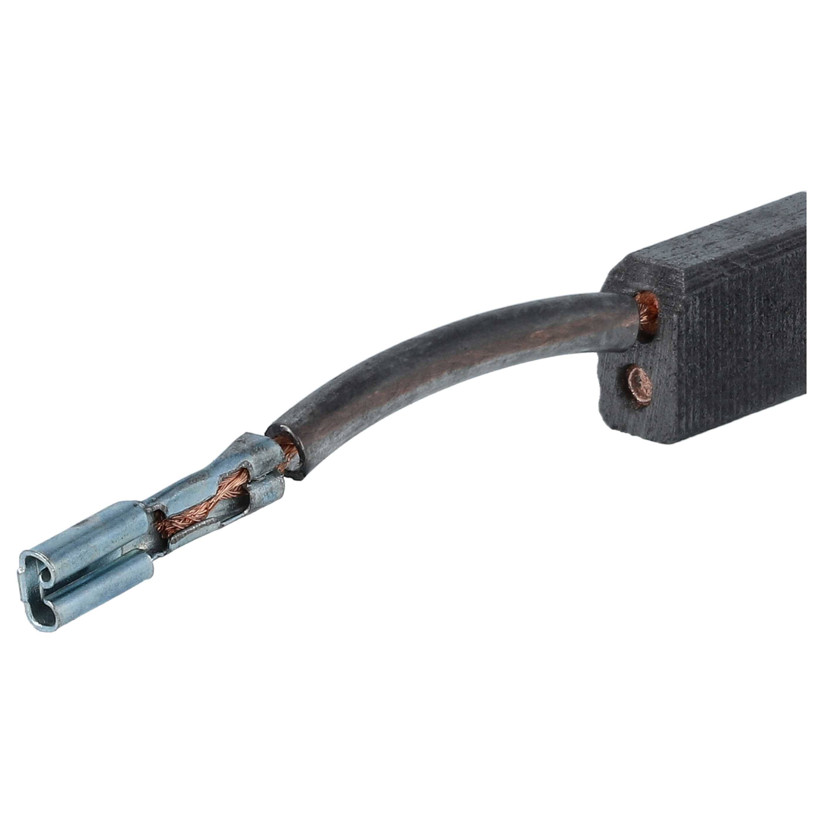 vhbw 2x Kohlebürste 5 x 8 x 14 mm kompatibel mit Fein WBP 10 Winkelschleifer, Bohrmaschine, Bohrschrauber