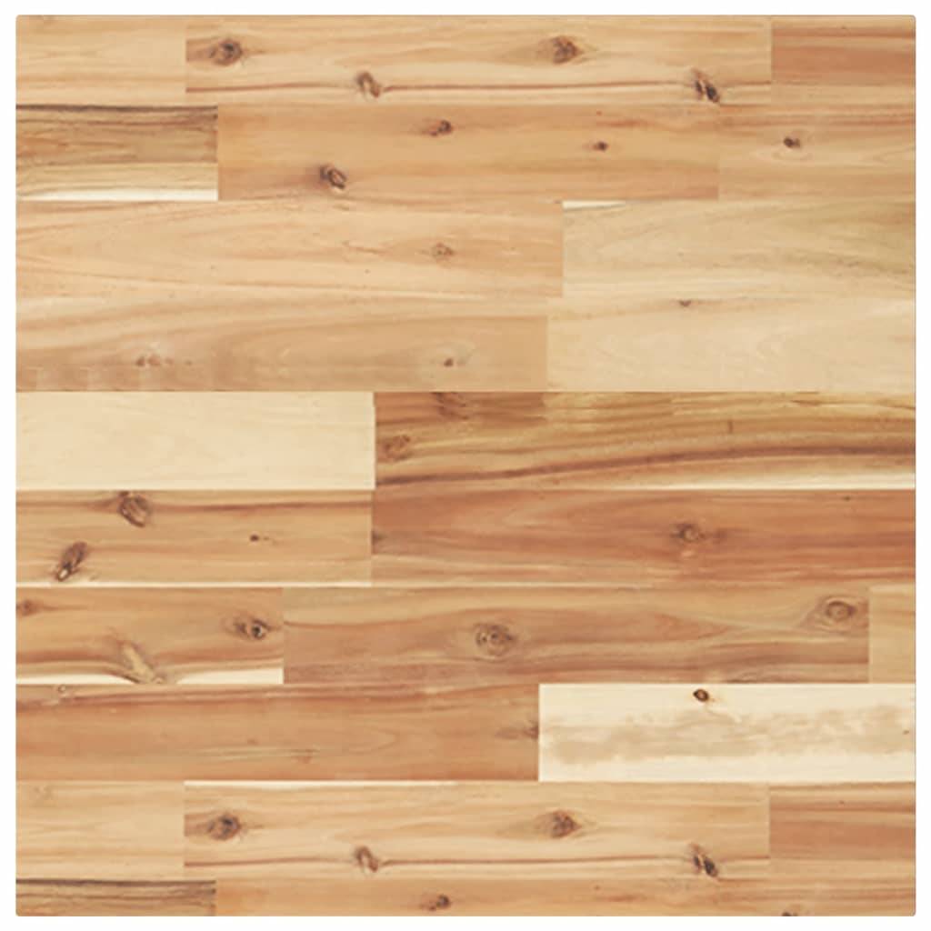 vidaXL Tischplatte Quadratisch 50x50x2 cm Massivholz Akazie