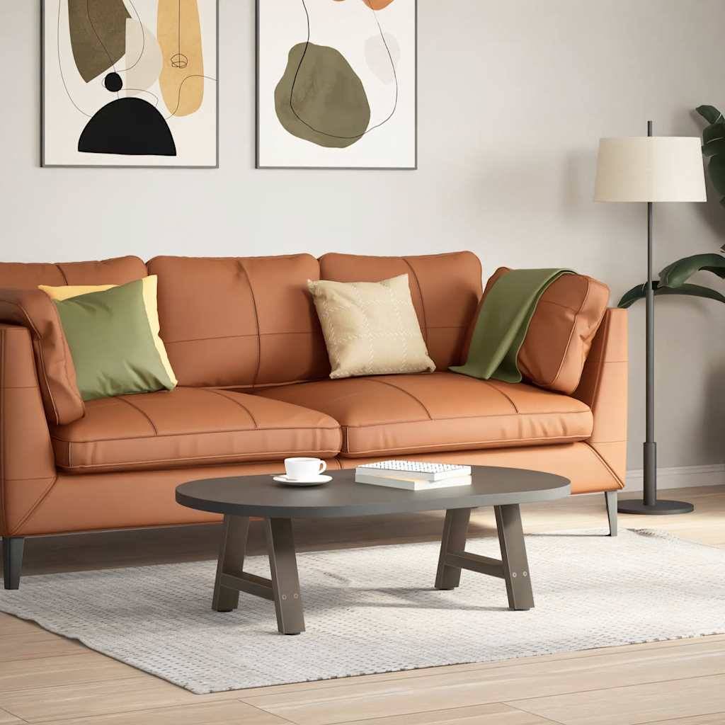 vidaXL Couchtischbeine A-Form 2 Stk. 50x(30-31) cm Stahl