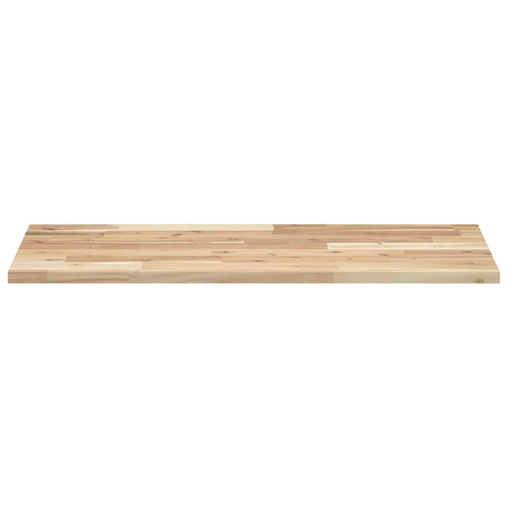 vidaXL Waschtischplatte Unbehandelt 80x40x2 cm Massivholz Akazie