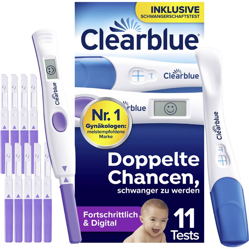 Clearblue Kinderwunsch-Kit "Schneller Schwanger werden"