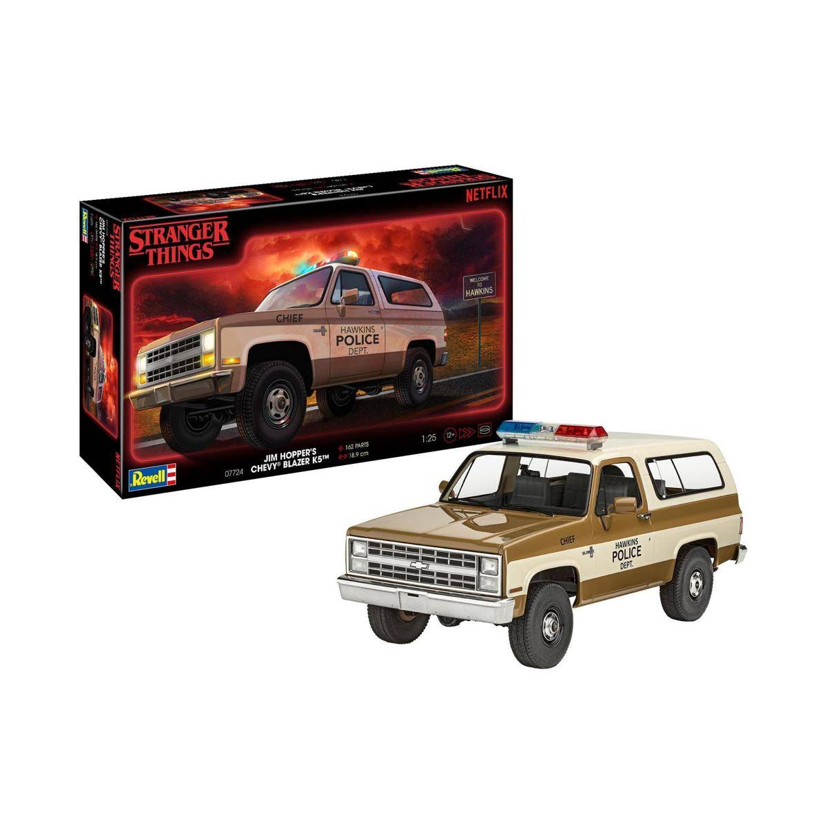 67724 - Model Set "Stranger Things" Chevrolet Blazer K5, Jim Hopper