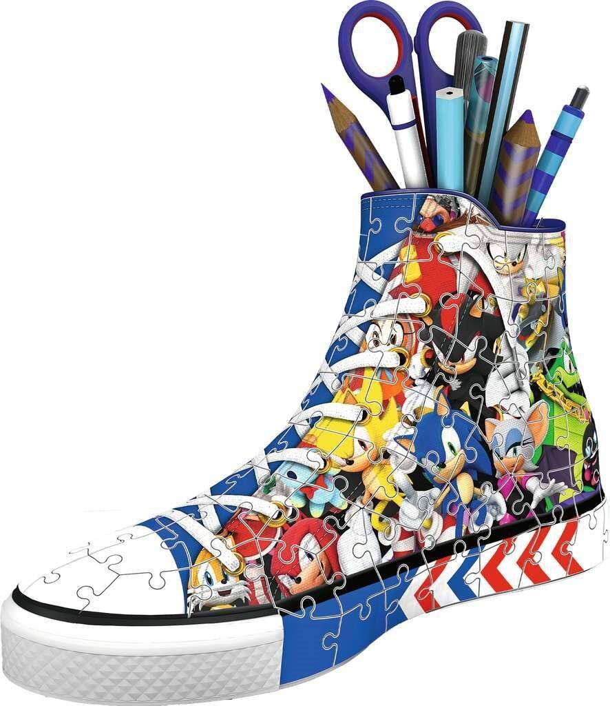 Sonic - The Hedgehog 3D Puzzle Sneaker (108 Teile)