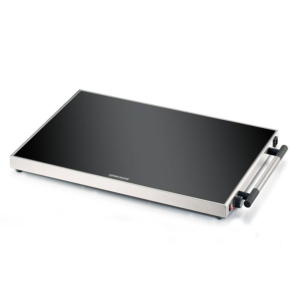 Rommelsbacher Warmhalteplatte Glas XXL WPR 407/E
