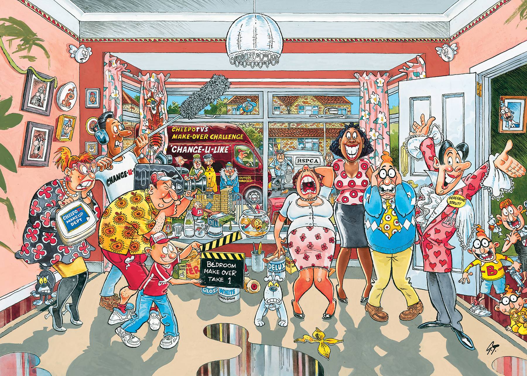 Wasgij Original Retro 9 Kleinere Umbauten! 1000 Teile Puzzle