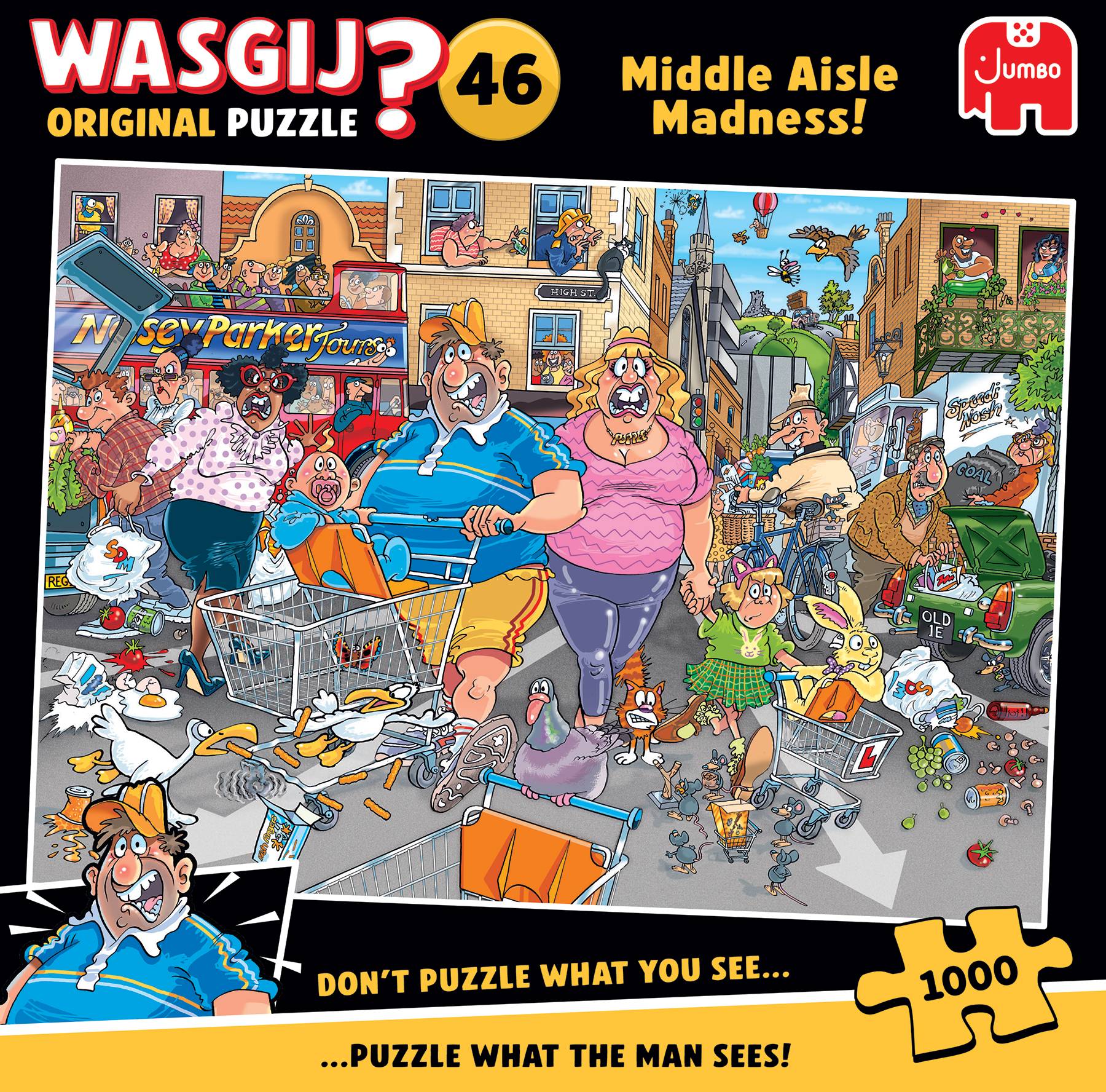 Wasgij Original 46 Warenhaus - Wahnsinn! 1000 Teile Puzzle