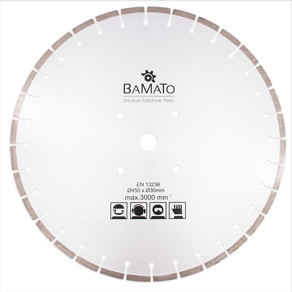 BAMATO Diamant Trennscheibe 450 x 30 mm STRM455TS