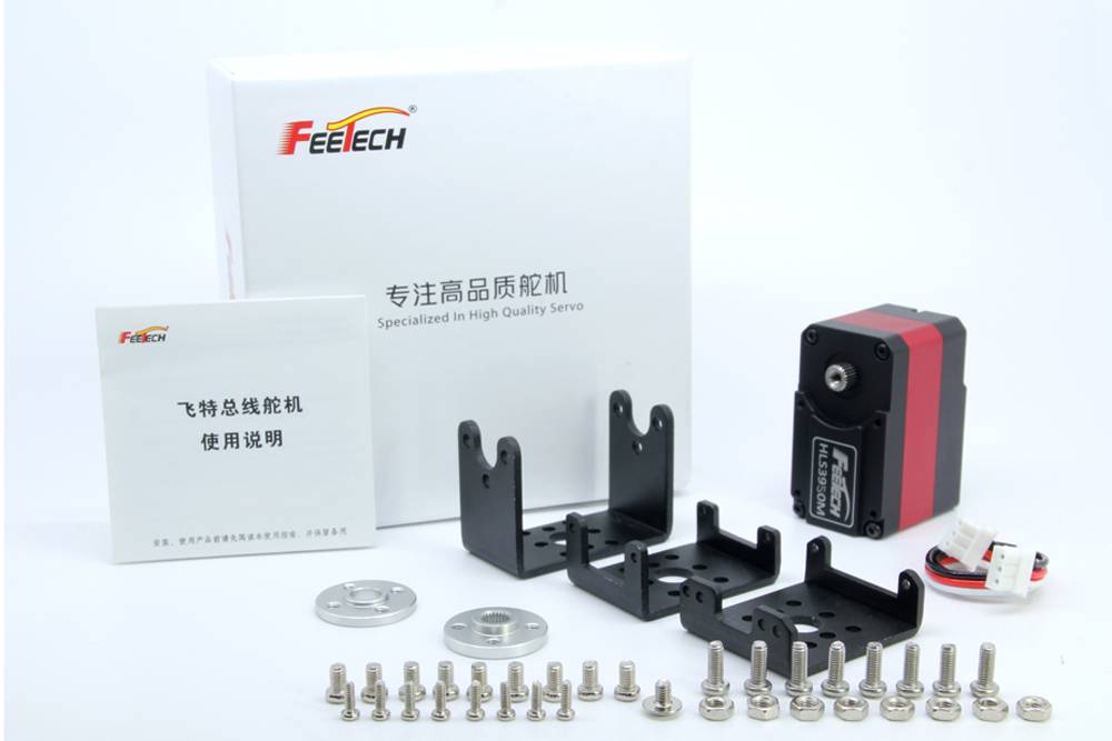 Feetech HL-3950-C001 12V 50kg.cm Coreless Motor Double Shaft Constant Force Servo