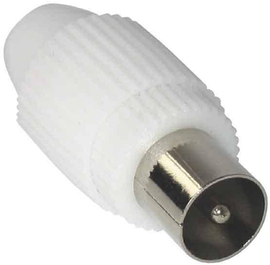 KREI IEC-Koaxstecker schraubbar KS75 Install.Baumaterial Antennen Antennen-Zub.allgem.