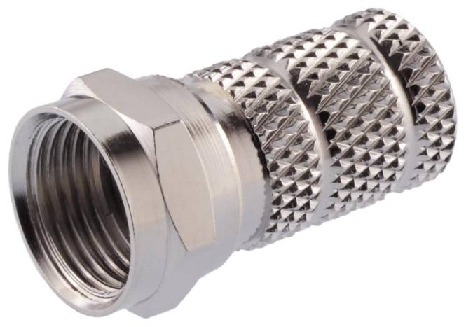 KATH F-Stecker schraubbar EMK 15 für LCD 89 Install.Baumaterial Antennen Antennen-Zub.allgem.