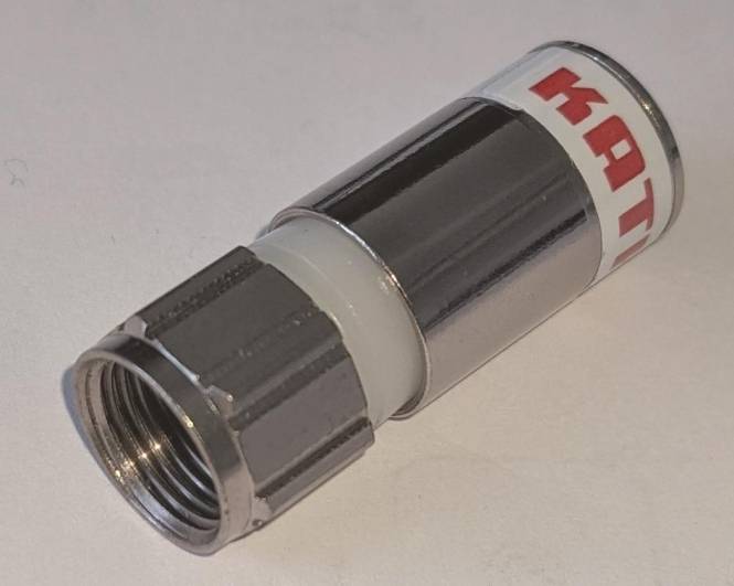 KATH F-Kompressions-Stecker EMK 12 für LCD 90,111A+,115A+,120A+,130A+ Install.Baumaterial Antennen