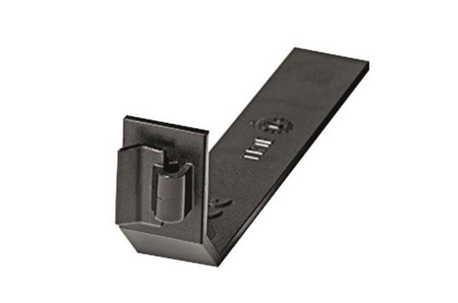 Hellermann HTWD-NFWR-ABS-BK(100) Drahthalteklammer schwarz 181-10020 Industriematerial