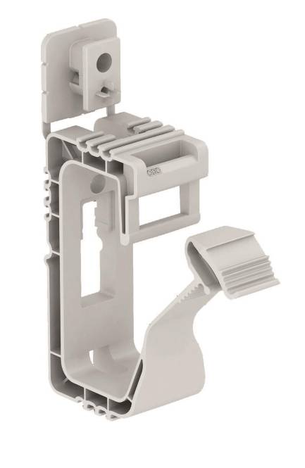 OBO 2031 20 Grip-Sammelhalterung 20x NYM3x1,5 PP lichtgrau RAL7035 2205404 Install.Baumaterial