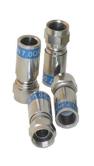 Televes F-Univers.-Kompressions- FUP2000 stecker 7.0 f.SK2020/2000/110/100/6 Install.Baumaterial