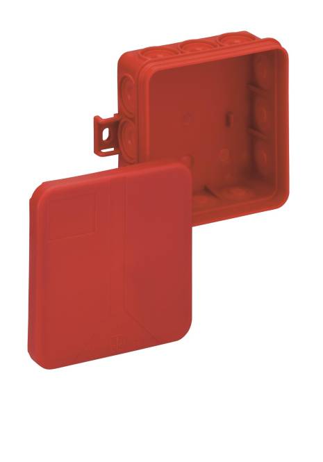 SPELS Abzw-Kasten leer I 12 33271201 rot rote Reihe Install.Baumaterial Verlegesys/Verbi.Mat