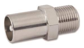 KATH F-Übergang EMU 09 IEC-Stecker / F-Buchse Install.Baumaterial Antennen Antennen-Zub.allgem.