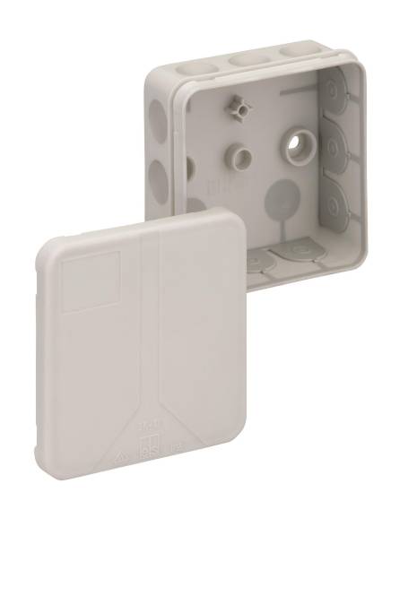 SPELS Abzw-Kasten leer 2K-12 34491201 grau Install.Baumaterial Verlegesys/Verbi.Mat Inst.Dosen