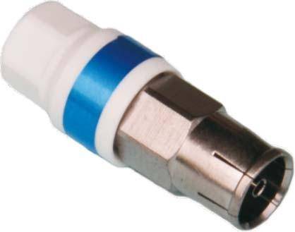 KREI IEC-Stecker für IEC 7-51 M KRSELF Kabel 7mm 5,1, SELFINSTALL IEC M Install.Baumaterial