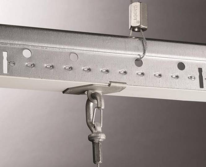 ERICO CADDY Klemme T-Profil 4G16H 170230 Zinkbeschichtung 24-26mm Fl Install.Baumaterial